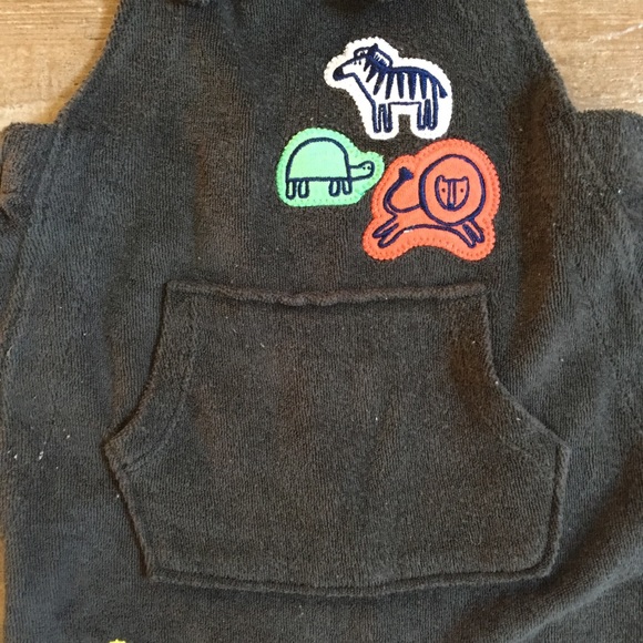 SOLD       🦒 Zoo Animal Patches Overall Jumper - Picture 3 of 8